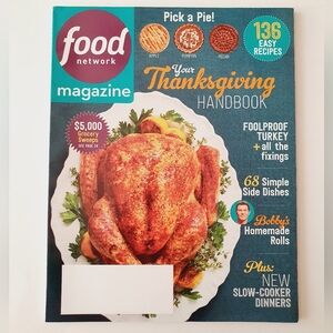 Food Network Magazine November, 2018 - Your Thanksgiving Handbook - 136 Recipes